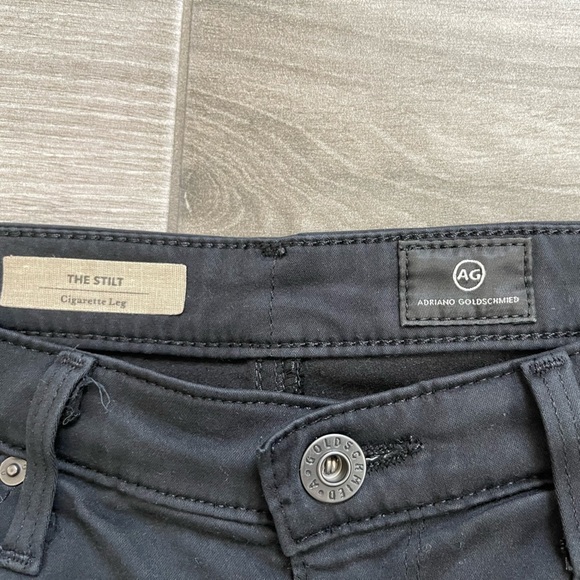 AG Adriano Goldschmed black skinny jeans- cigarette leg ‘the stilt’, size 27••• - Picture 10 of 15